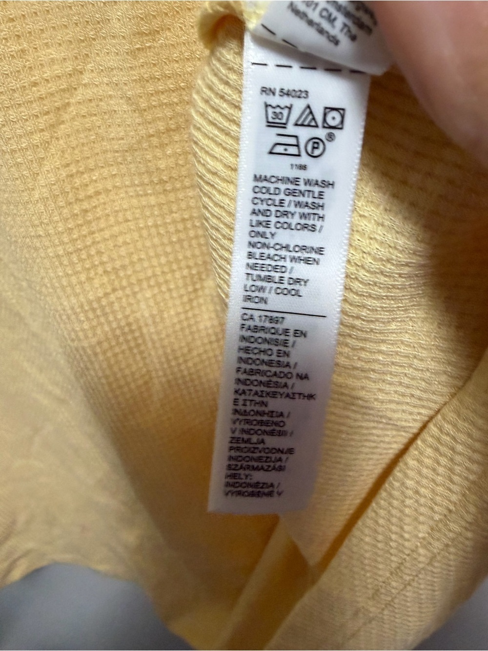 Athleta Wind Down Sleep Cami In Yellow Women’s Size XL - Picture 6 of 8